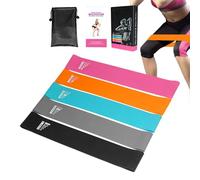 Resistance Bands for Working Out | 5-Pieces Strength Training Equipment,Workout Bands Women - for Husband Son Daughter Family Youth Teens Athletes