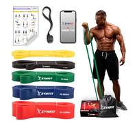 Resistance Bands for working out, Pull Up Assistance Bands, Exercise Bands for Men & Women, Resistance Band for men, Elastic Pull up bands for Mobility, Powerlifting and Physical therapy, Home Workout