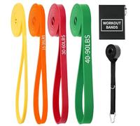 Resistance Bands for Working Out, Pull Up Bands Set, Exercise Bands at Home Workout Equipment, Workout Bands for Men and Women,Stretch Bands for Exercise