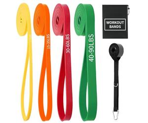 Resistance Bands for Working Out, Pull Up Bands Set, Exercise Bands at Home Workout Equipment, Workout Bands for Men and Women,Stretch Bands for Exercise