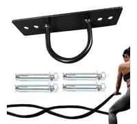 Resistance Bands Holder - Gymnastics Rings Ceiling Mounting, Wall Mounted, Heavy Duty Hangers on the Wall, Gymnastics Rings Ceiling Mounting, for Gym, Training, Training, Garage, Apartment, Stud