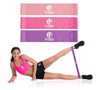 Resistance Bands Mini Loops Set Exercise Fitness Yoga Glute Rehab Leg Womens Set of 3