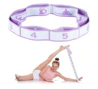 Resistance Bands, Multi-Loop Elastic Yoga Stretch Strap, Yoga Stretching Bands, Stretch Straps for Physical Therapy-, Pilates, Yoga, Dance, Gymnastics Exercise