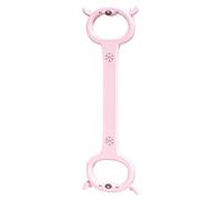 Resistance Bands - Pink Elastic Muscle Bands | Pull Up Bands for Pilates | Chest Expander with 8 Shape and Pull Cord for Strength Training, Yoga, Pilates,