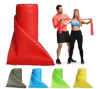 Resistance Bands Professional Bulk Rolls, Elastic Band, Latex-Free, Stretch Bands for Working Out Women or Men, Exercise Bands for Physical Therapy, Yoga, Pilates, Rehab,Fitness (Red - Light)