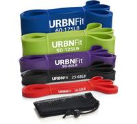 Resistance Bands Pull Up Bands Set, 5 Different Levels Resistance Band Pull Up for Calisthenics, Bodyweight Training, Muscle Toning, Yoga, Stretch Mobility, Pull Up Assistance Bands