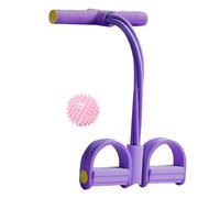 Resistance Bands Set | 26.5x46cm Exercise Band | Pull Up Rope | 4-Tube Fitness Tension Rope | Elastic Exercises Ropes For Arms, Waist, Legs&Full-Body Slimming Training At Home, Gym&Travel - + Foam
