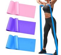 Resistance Bands Set 3 Levels Skin-Friendly 1.5m