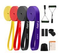 Resistance Bands Set 4 Levels Exercise Bands for Men WomenPull Up Bands Gym