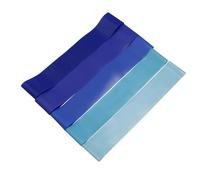 Resistance Bands Set, 5-50LB 5-Level Exercise Loop Bands for Squats & Glutes Workout, Yoga Pilates Fitness Bands with Multiple Color Options(Blue gradient five pack)