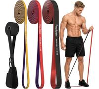 Resistance Bands Set for Men & Women, 3 Levels Exercise Bands, 5-65 LBS