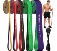 Resistance Bands Set for Men & Women, 5 Levels Exercise Bands, 5-125 LBS