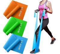 Resistance Bands Set, Long Exercise Bands for Arms, Shoulders, Legs and Butt, Workout Stretch Bands for Physical Therapy, Gym, Yoga