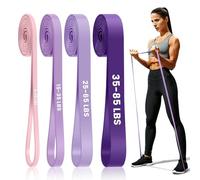 Resistance Bands,Unisex Resistance Bands Set,Exercise Band with Door Anchor,for Shaping,Fat Loss,Muscle Building,Rehabilitation training,Strength Training Auxiliary Equipment (Purple)