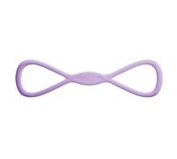 Resistance Bands with Handles | 8 Shape Silicone Yoga Bands | Exercise Equipment for Lower Body, Limbs, Chest, Back, Shoulders and Home Yoga
