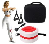 Resistance Bands with Handles - Complete Training Equipment | Fitness for Muscle Toning of Chest Abdominals Legs with Use in the Gym Home Yoga for Men and Women