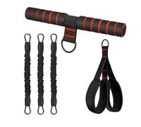 Resistance Bands With Handles, Versatile Workout Modes, 73.6x25.4cm, Pedal Resistance Band Tension Rope, 30 Lbs Multifunction Ab Trainer, For Home Fitness Gym Pilates Waist Arm Core Leg