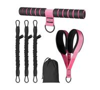 Resistance Bands with Pedals Elastic Exercise Equipment Set