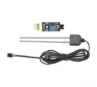 Resistance Based Soil Moisture Sensor with 5M Wire and Compact 36x15x7mm Probe for Educational STEM Projects and Prototyping