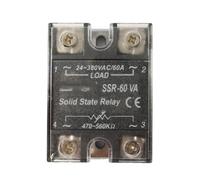 Resistance Control Voltage Regulator 380V AC Load High Current Solid State Relay 220V 10A 25A 40A 80A 100A 120A(SSR-60VA (60A))