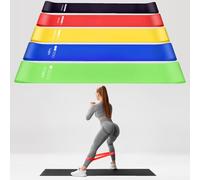 Resistance Exercise Bands for Working Out,Stretch Workout Loop Fitness 5 Pack Pilates Equipment for Women Man Exercise,Resistance Booty Bands for Yoga Training Physical Therapy