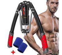Resistance for Upper Body Exercise Hydraulic Chest Expander with 22-440lbs VOGREX Black 0.4