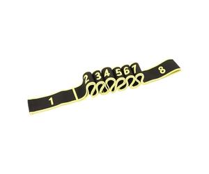 Resistance Gear - Physical Belt for Working Out | Latex Free Material with Non Slip Weave & High Tension Capacity for Toning, Mobility, Aerobics and Athletic Conditioning