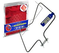 Resistance Heating Element for Oven 1150W 230V with Original Code 481010375734 C00324022 for Whirlpool for Bauknecht for Ignis for Hotpoint for Indesit - Complete with Microfibre Cloth - MONTERAL