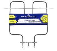 Resistance Heating Element for Oven 1400W 230V with Original Code C00339901 for Indesit 481225998472 488000525918 for Whirlpool 20.40943.000 for EGO - Warranty 10 Years - MONTERAL