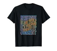 Resistance is Not Futile It's Voltage Divided by Current Value Graphic T-Shirt