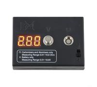 Resistance Ohmmeter Coil Tester for Atomizer Wire and Screw Testing with Charging and Burning Functions, Supports 510 808D M7 M8 Specifications (second generation)