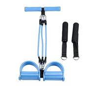 Resistance Pedal Band, 3 Tube Yoga Strap, Comfortable Handle Grip Feature, Physical Training Exercise Tool, Lightweight Portable Choice, Suitable for Fitness Pilates Gym Sit Ups Recovery
