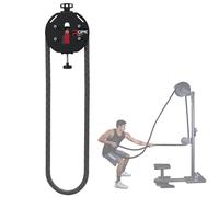 Resistance Trainer Machine, Adjustable Pulley System for Home Gym, Versatile Fitness Rope for Strength Training and Aerobic Workouts