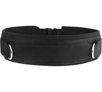 Resistance Training Belt, Black, Adjustable Speed Agility Workout Belt for Athletes, Dive Fabric Core Strength Exercise Accessories, 41.5 x 3.7 in / 105.4 x 9.4 cm with D-Loop Connector
