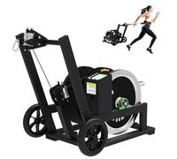 Resistance Training Device for Explosive Power and Endurance, 50M Length, LED Display, Automatic Rope Return, Ideal for Sprinting and Swimming Training