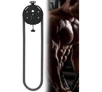 Resistance Training Rope with Adjustable Pulley System for Home Gym Interval Workouts