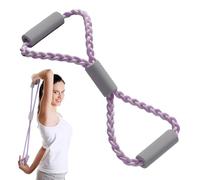 Resistance Tube Set for Arms: Compact Eight Shaped Band, Non-Slip Grip Handles, Toning Accessory | Versatile Exercise Equipment Improves Flexibility and