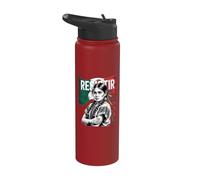 Resistance Women Mexico GenZ Protest Corruption Mexican Flag Stainless Steel Insulated Water Bottle