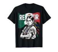 Resistance Women Mexico GenZ Protest Corruption Mexican Flag Value Graphic T-Shirt