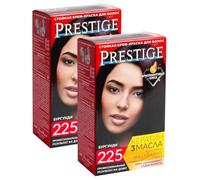 Resistant Cream for Hair 225 Burgundy "Vip's Prestige" with Argan Oil, Macadamia and Chia/Крем-краска для волос Бургунди (2шт)