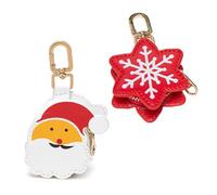 Resistant Keychain Coin Purse with Fashion, Old and snowflak, A | Functional Compact Design Bag Pendant Coin Purse for Everyday Essential with Secure Storage