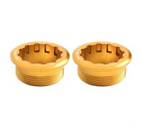 Resistant Lockring for MicroSpline 12 Speed Flywheel Assemblies Made with CNC Aluminum to Deliver Consistent Performance Over Time (Golden)