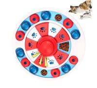 Resistant Pet Feeding Tray Featuring Unique Grooves to Slow Down Eating Speed and Reduce Bloat Risk Interactive Dog Feeder