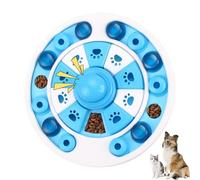 Resistant Pet Feeding Tray Featuring Unique Grooves to Slow Down Eating Speed and Reduce Bloat Risk Interactive Dog Feeder