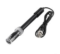 Resistant PH Probe with 100cm Cable and BNC Terminal Designed for pH Meters Controllers and Analytical Instruments in Testing Labs