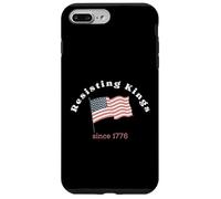 RESISTING KINGS SINCE 1776 Dissent is Patriotic USA Meme Case for iPhone 7 Plus/8 Plus