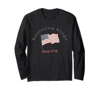 RESISTING KINGS SINCE 1776 Dissent is Patriotic USA Meme Long Sleeve T-Shirt