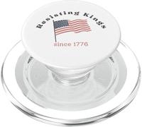 RESISTING KINGS SINCE 1776 Dissent is Patriotic USA Meme PopSockets PopGrip for MagSafe