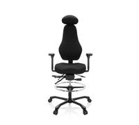 RESISTIO WORK - Counter chair Black