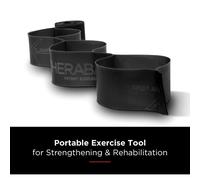 RESISTIVE EXERCISE BAND THERABAND CLX 22M BULK BLACK